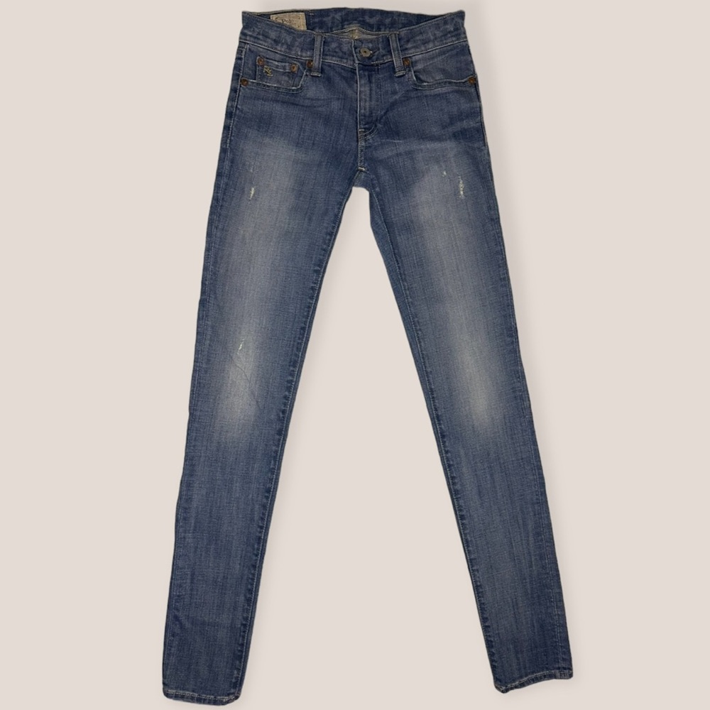 Polo Ralph Lauren Tompkins Skinny Jean- Medium Wash Size 25